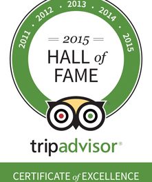 2015 TripAdvisor Hall of Fame