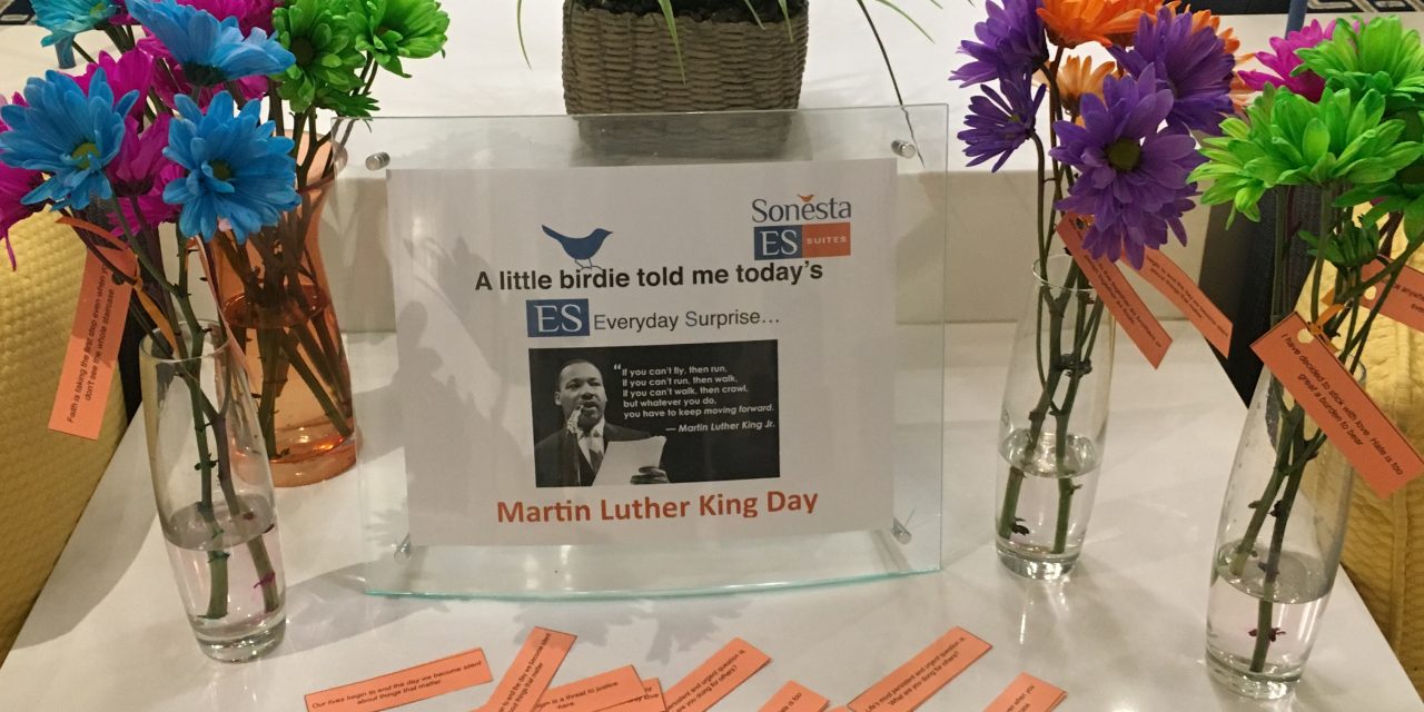 Sonesta Honors Martin Luther King Jr.
