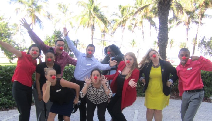 Sonesta Pitches in to Raise “FUNds” for Red Nose Day