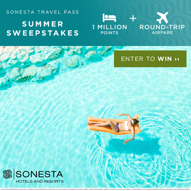 Where Will One Million Sonesta Travel Pass Points Take You?
