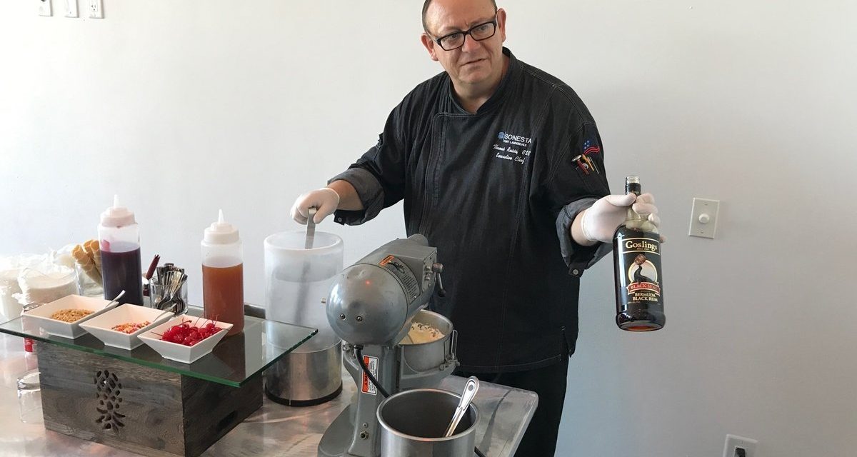 Celebrate National Ice Cream Month With Sonesta’s Own Chef Thomas Russo