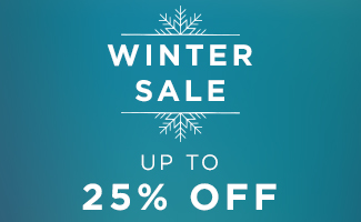 Winter Sale – Up to 25% Off!