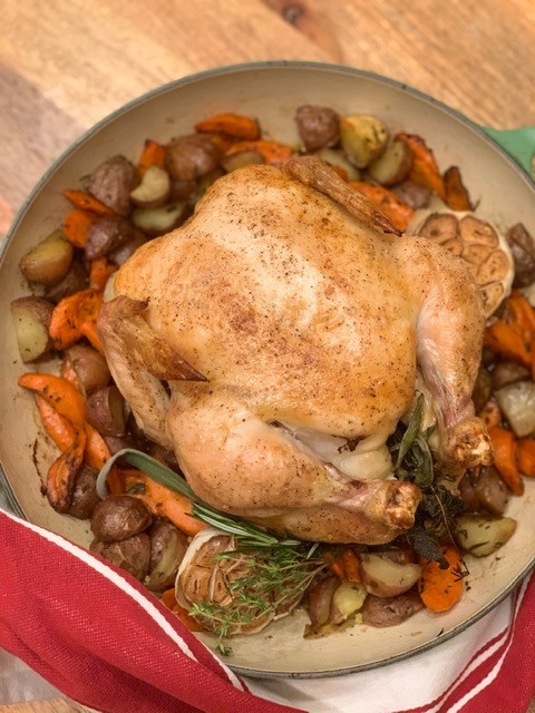 Holiday Recipes From Our Chefs: Whole Roasted Chicken
