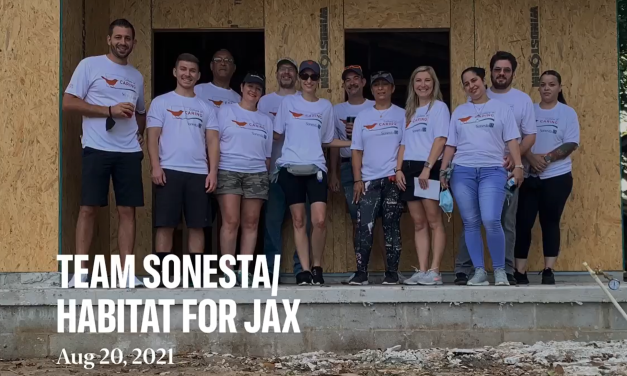 Sonesta’s Jacksonville and Orlando Teams Work Together for Habitat for Humanity